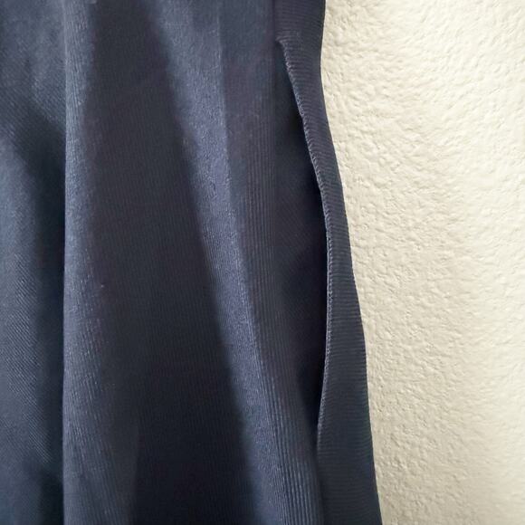 MODCLOTH | Navy Blue Circle Skirt A-Line Rainbow Buttons Plus Size | Size 1X - Picture 5 of 9